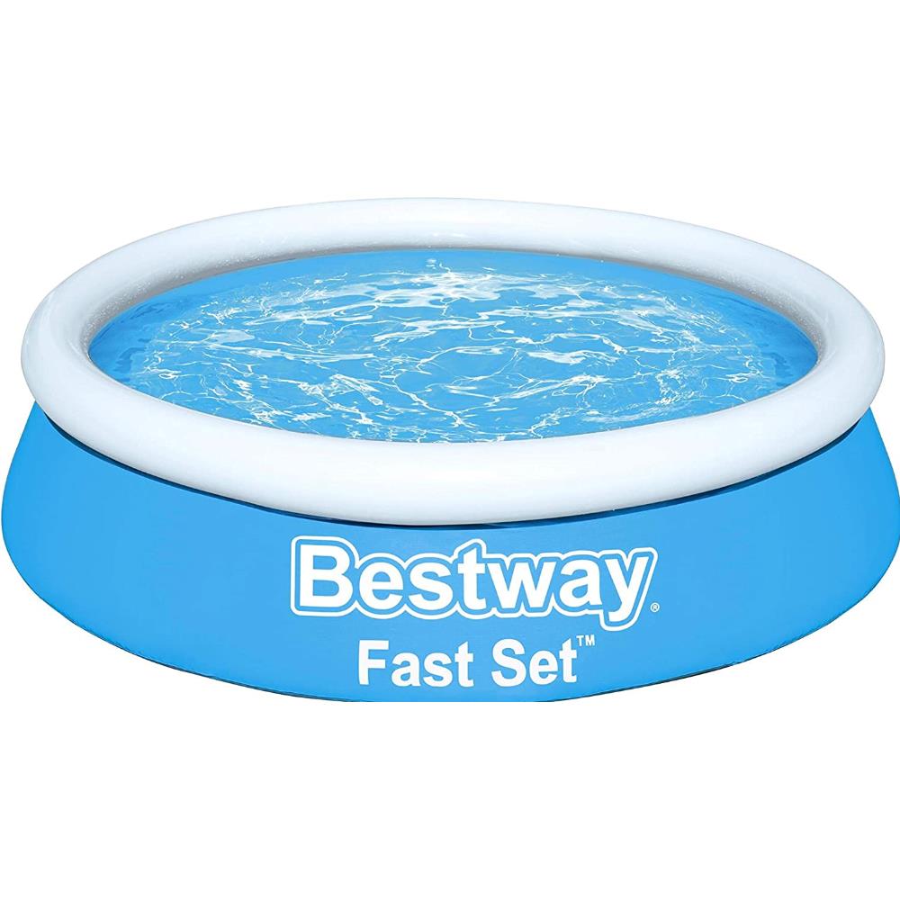 Bestway Fast Set Pool mit Luftring, stellt Sich von selbst Auf 183 x 51 cm 57392, Blu